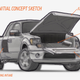 Illustration for article titled The Double-Bed Truck Will Revolutionize Pickups